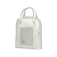 Aurora 2 az 1-ben kézitáska és hátizsák ezüst/3D ezüst