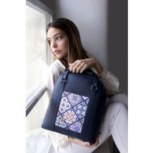 Aurora 2 az 1-ben kézitáska és hátizsák ezüst/3D ezüst