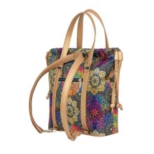 Bora 3 az 1-ben Mini (hátizsák, kézitáska, válltáska) világos bronz/mandala