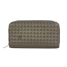 Elin pénztárca maxi szürke rattanminta