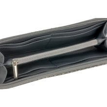 Elin pénztárca maxi szürke rattanminta