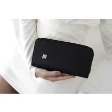 Elin pénztárca maxi szürke rattanminta