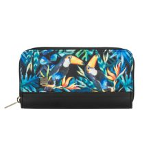 Elin pénztárca maxi fekete/fekete tukán