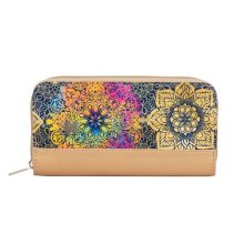 Elin pénztárca maxi világos bronz/mandala