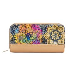 Elin pénztárca maxi világos bronz/mandala