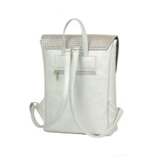 Kira Bags - Inez fedeleles hátizsák mini ezüst/3D ezüst