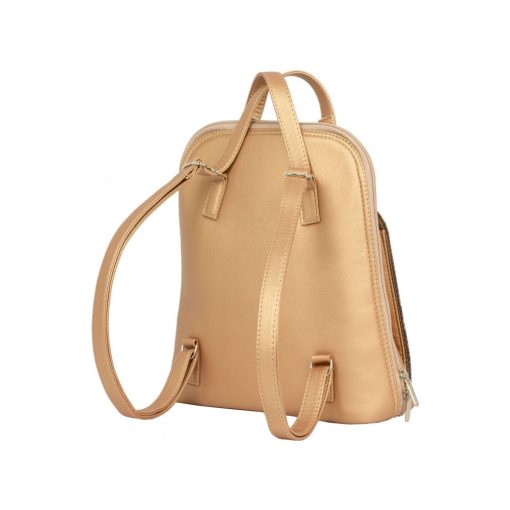 Cintia 2 az 1-ben háti- és válltáska világos bronz/mandala