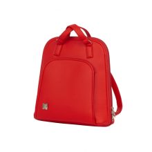 Cintia 2 az 1-ben háti- és válltáska piros