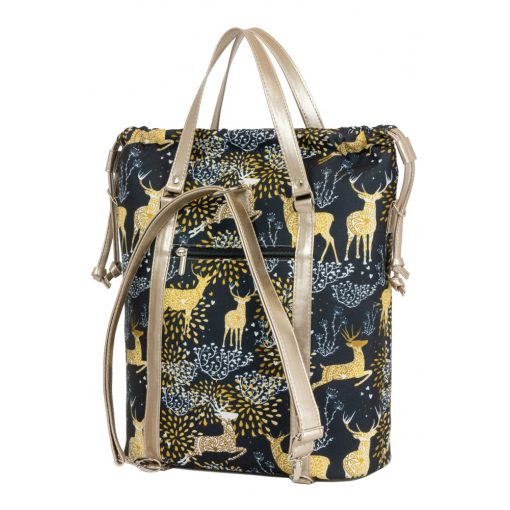 Bora 3 az 1-ben Maxi (hátizsák, kézitáska, válltáska) pezsgő/szarvas