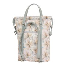 Bora 3 az 1-ben Maxi (hátizsák, kézitáska, válltáska) világosszürke/virágminta