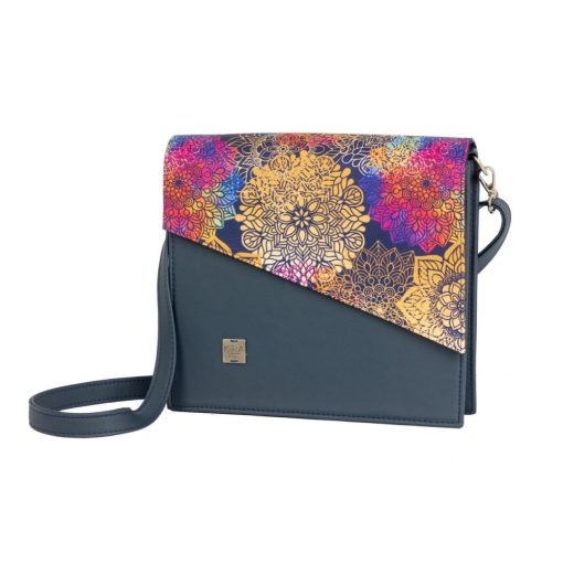 Szófia crossbody táska sötétkék/mandala