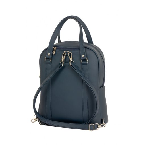 Aurora 2 az 1-ben kézitáska és hátizsák sötétkék/kék tavirózsa