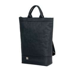   Zoé Notebook (hátizsák és kézitáska) fekete/fekete csillagos
