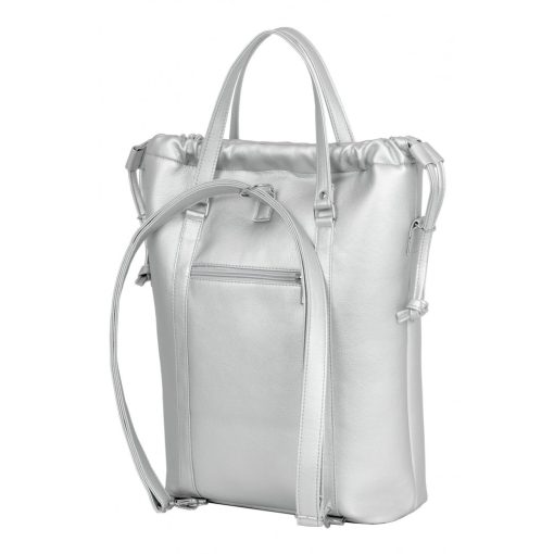 Bora 3 az 1-ben Maxi (hátizsák, kézitáska, válltáska) ezüst/3D ezüst