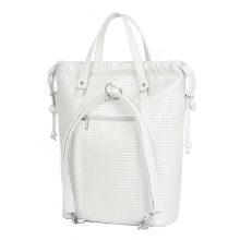 Bora 3 az 1-ben Maxi (hátizsák, kézitáska, válltáska) fehér/3D fehér