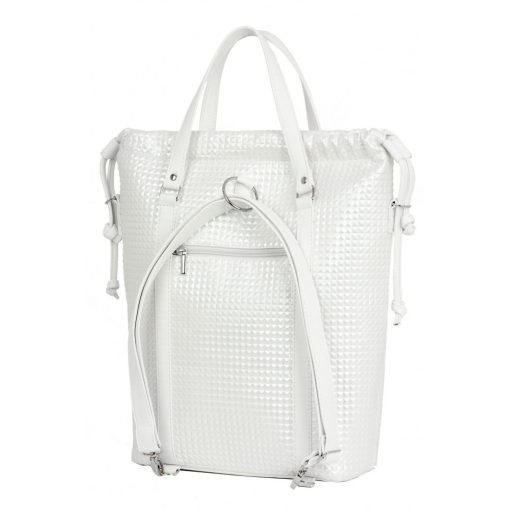 Bora 3 az 1-ben Maxi (hátizsák, kézitáska, válltáska) fehér/3D fehér