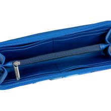 Elin pénztárca maxi királykék/geometrikus