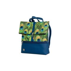   Ilka roll 2 az 1-ben háti- és válltáska királykék/páva