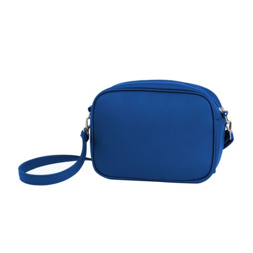 Írisz maxi válltáska királykék/kék geometrikus