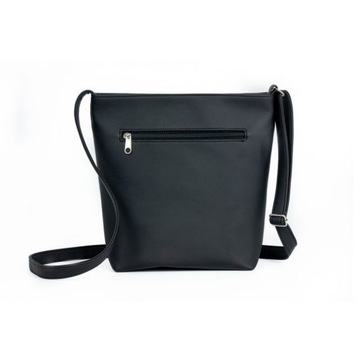 Atina válltáska maxi fekete/kaméleon