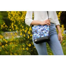 Atina válltáska maxi fekete/kaméleon