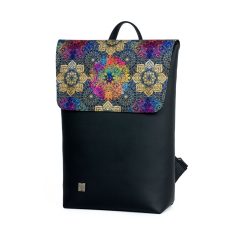 Inez fedeles hátizsák maxi fekete/mandala