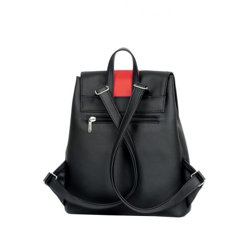 Maya hátizsák fekete/piros