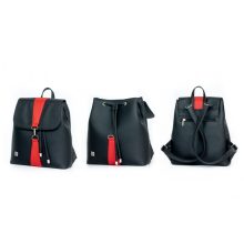 Maya hátizsák fekete/piros