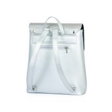 Kora maxi cserélhető fedeles hátizsák ezüst/ezüst 3d