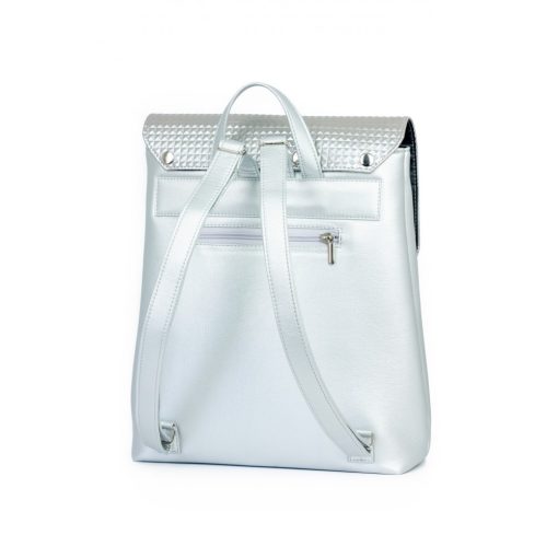 Kora maxi cserélhető fedeles hátizsák ezüst/ezüst 3d