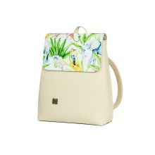 Kora mini cserélhető fedeles hátizsák bézs/dzsungel