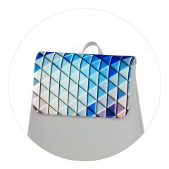 Kora mini fedél kék háromszöges