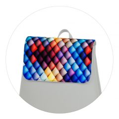 Kora mini fedél színes háromszög