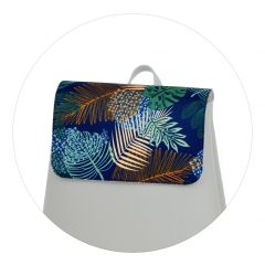 Kora mini fedél kék levél