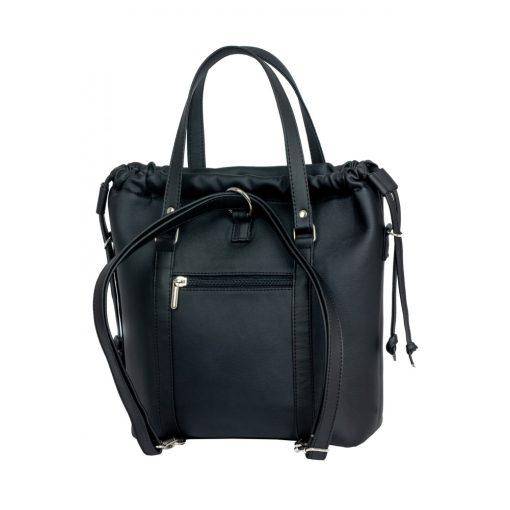 Bora 3 az 1-ben Mini (hátizsák, kézitáska, válltáska) fekete/bézs mozaik