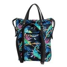 Bora 3 az 1-ben Maxi (hátizsák, kézitáska, válltáska) fekete/kaméleon