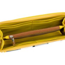 Elin pénztárca maxi okker/okker geometrikus