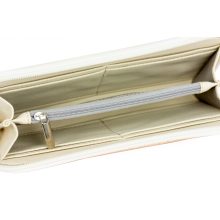 Elin pénztárca maxi bézs/rozé csillám