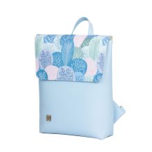 Inez fedeleles hátizsák mini világoskék/erdő