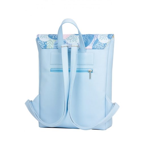 Inez fedeleles hátizsák mini világoskék/erdő