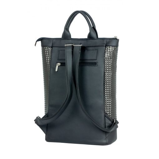 Zoé Notebook (hátizsák és kézitáska) fekete/fekete 3d