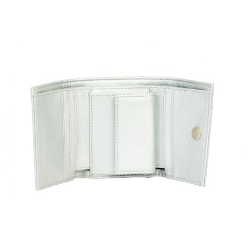 Hella mini pénztárca ezüst/ezüst csillám