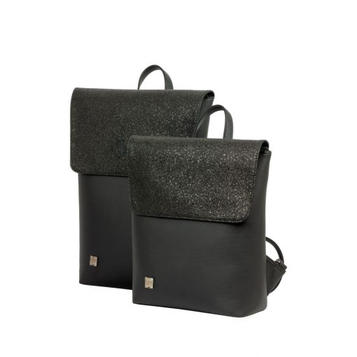 Kira Bags - Inez fedeleles hátizsák mini bordó/bordó háromszöges