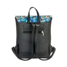 Inez fedeleles hátizsák mini fekete/sötét tukán