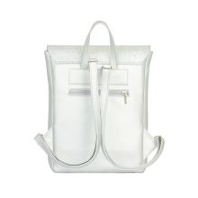Kira Bags - Inez fedeleles hátizsák mini ezüst/ezüst csillám