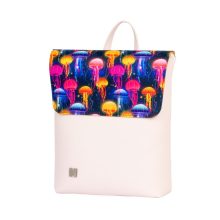 Inez fedeleles hátizsák mini púder/meduza