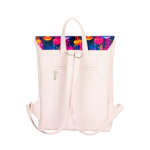 Inez fedeleles hátizsák mini púder/meduza