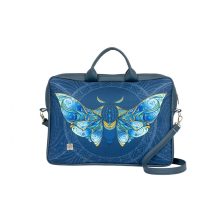 Kloé laptoptáska sötétkék/lepke