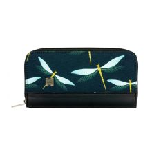 Elin pénztárca maxi fekete/szitakötő