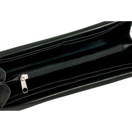 Elin pénztárca maxi fekete/arcok